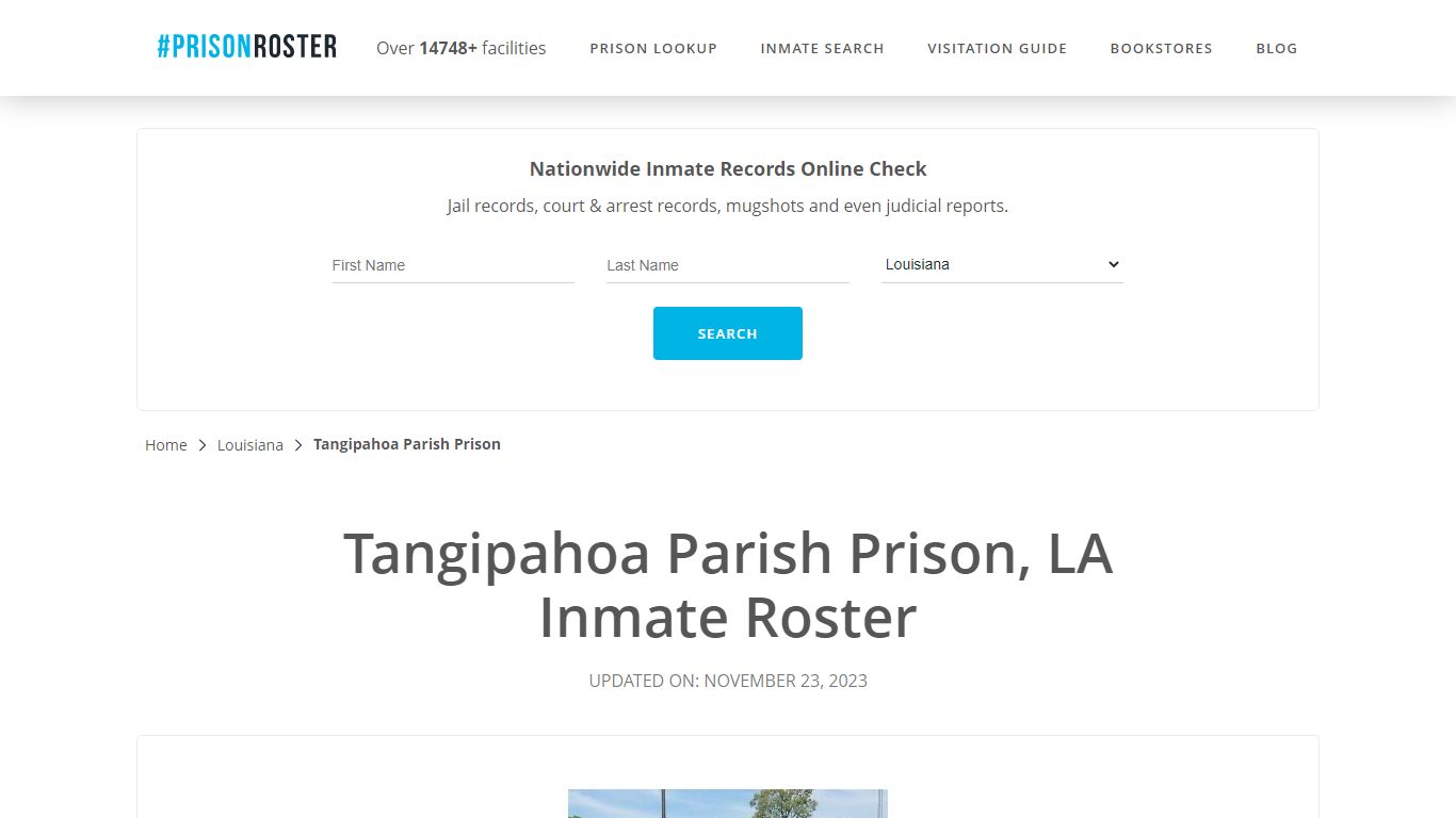 Tangipahoa Parish Prison, LA Inmate Roster - Prisonroster